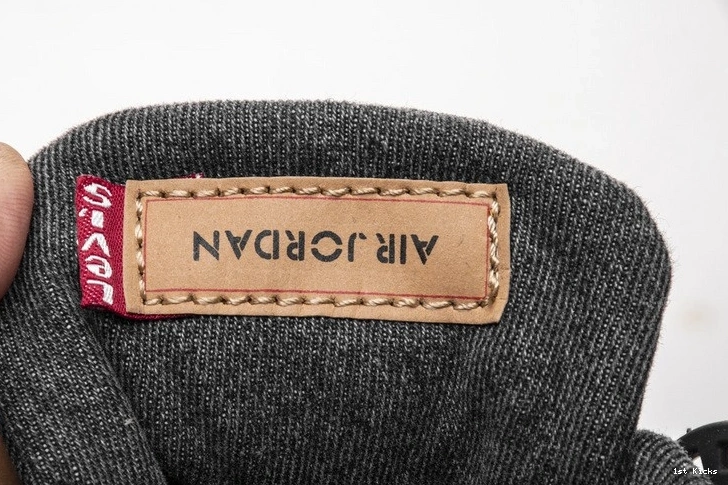 Denim AO2571-001 Air 4 Levi's Jordan Black 1006